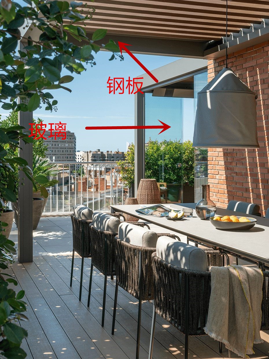 如何打造顶楼休闲露台?下雨天防水,大夏天防晒,干货知识学起来