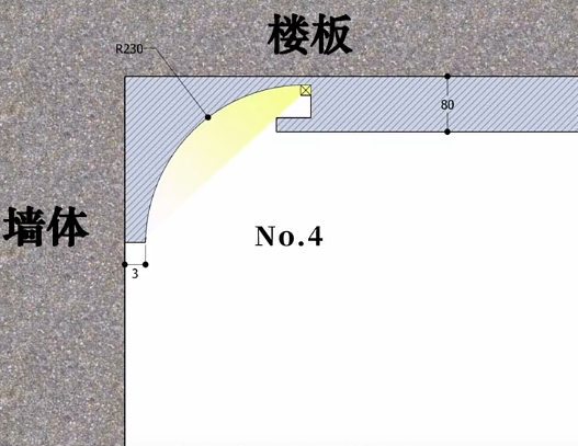 无主灯吊顶的多种墙角收口方式,分享给你!建议收藏!