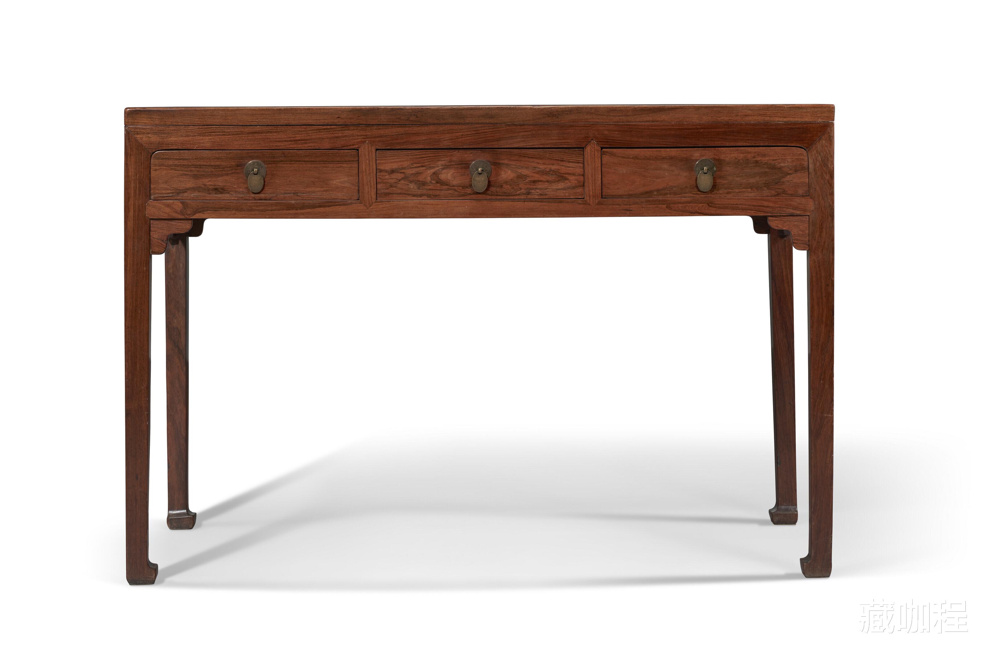 |四开光弦纹坐墩,纽约秋拍黄花梨它最有名