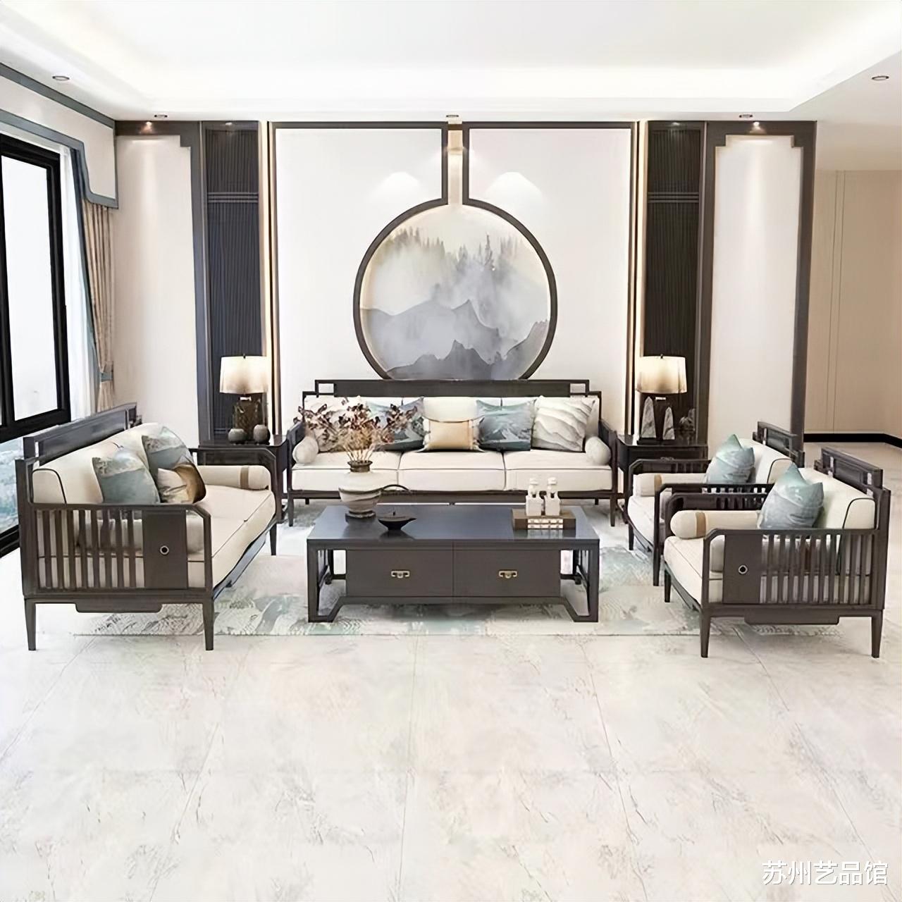 新中式实木家具 朴素中带点浪漫之光