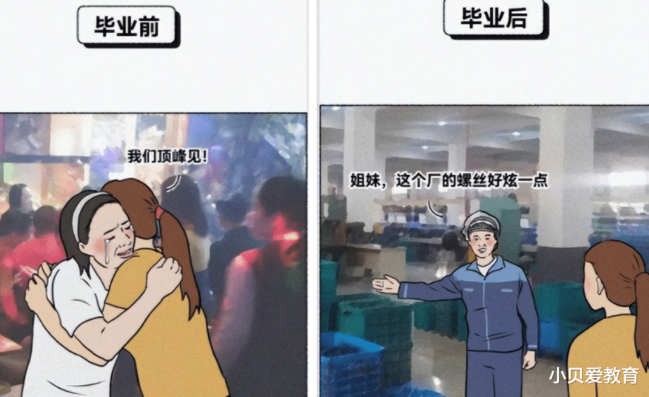 00后|第一批00后步入职场,毕业前后差距大,大学生用“梗图”自我调侃