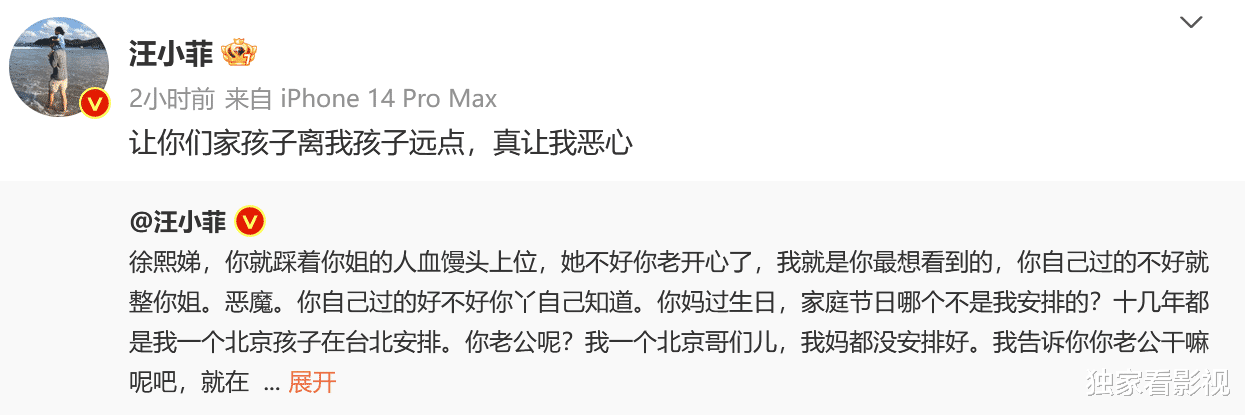 汪小菲|汪小菲没品还是急眼了？支出千万还见不到孩子，网友：玩不过大S