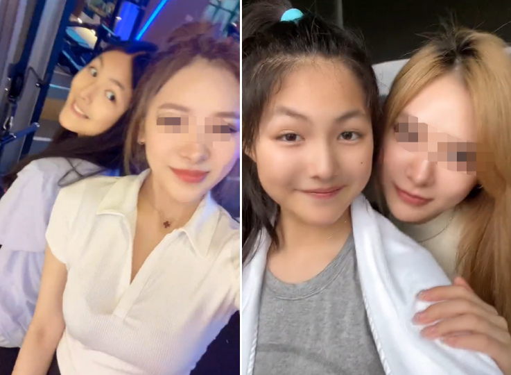 王诗龄 王诗龄减肥58斤瘦一大圈!穿短裤健身十分卖力,一双长腿堪比筷子