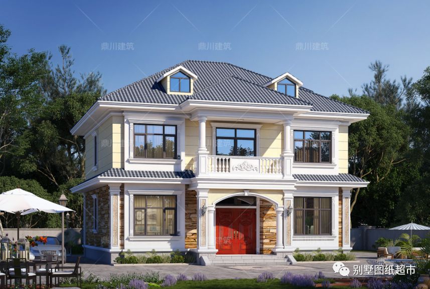 准备建房的你看过来，这9套二层农村别墅，精心设计选中即可开工