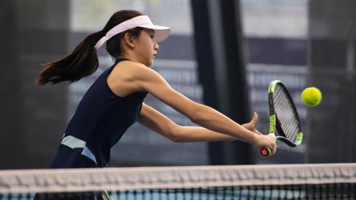 田雨橙|田亮回应森碟做职业网球手，14岁手臂肌肉发达，脚踝照令人心疼