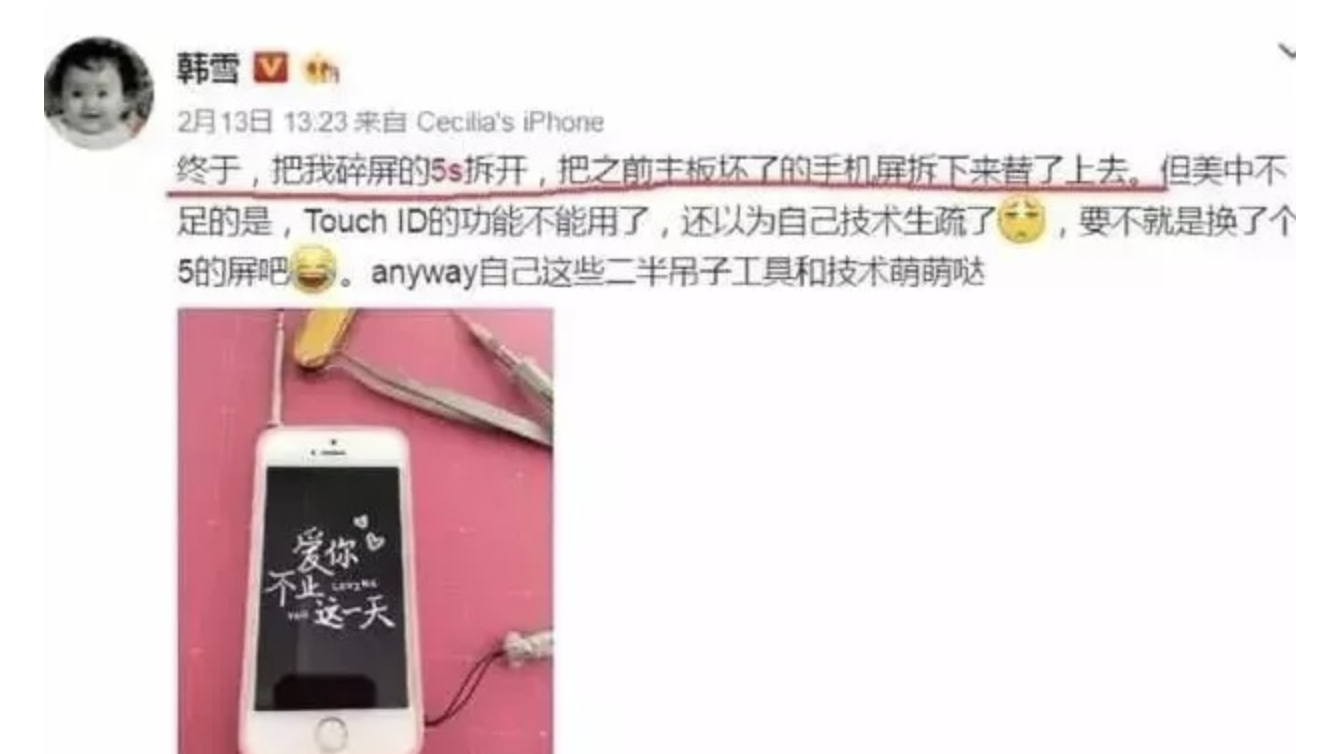 韩雪|韩雪，可惜了