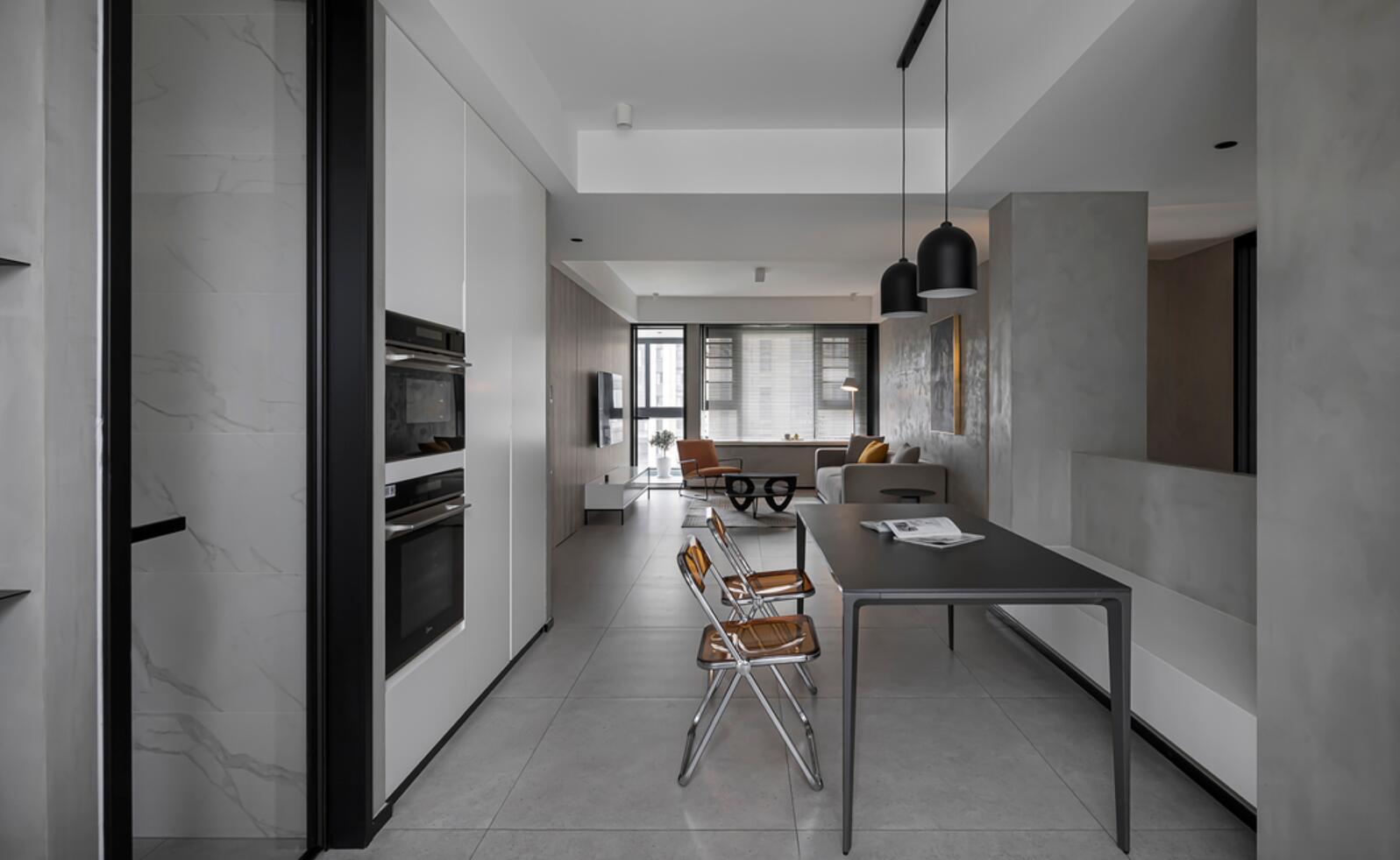 杭州屋主家的高级场面:墙面不用乳胶漆,色彩高度统一,超有质感