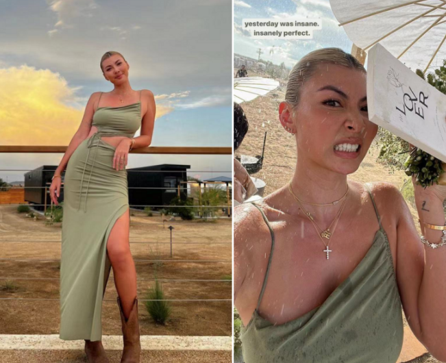 王丽|?星二代王丽嘉疑在荒漠小便？行为不雅引吐槽