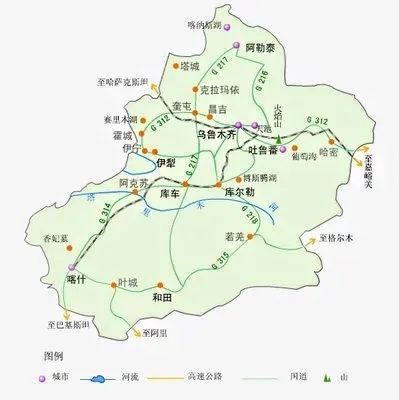 喀什|喀什离新疆其他城市到底有多远