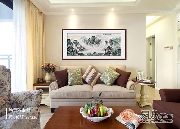 关于家庭装饰画的选择法则,你了解吗