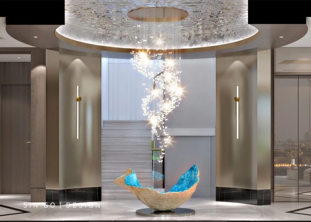 蕴含传统的500平别墅设计 星杰设计师四水归堂理念解析