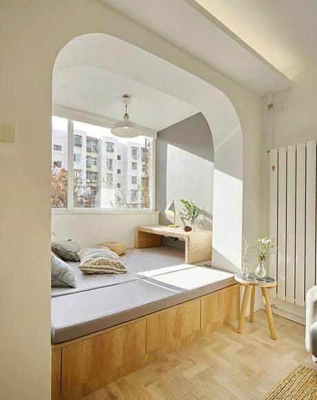 家里阳台就要这样装,轻松多出一间房,好看又好用,真是太聪明了