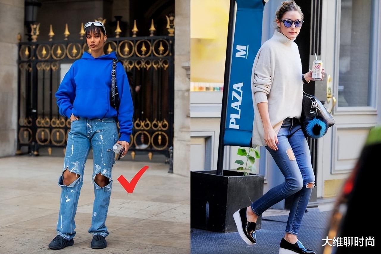 秋季第一条牛仔裤该怎么选?看时髦巴黎人,如何穿得半优雅半炫酷