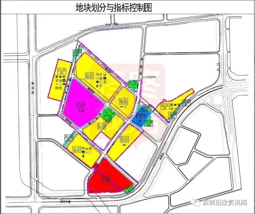 摩天楼|福田村专规获批，490米摩天楼+25栋住宅，将打造5.0版海岸城