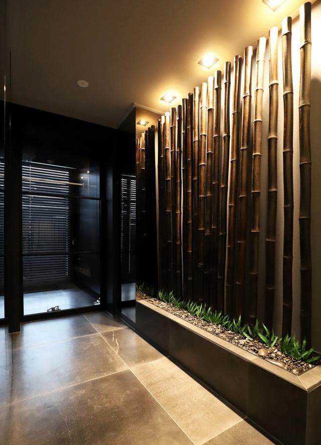 都是装玄关,做置物造景一体式设计,高颜值+实用性压根不用不挑