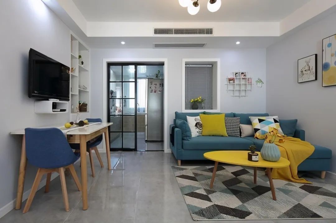 我和老婆一起装修的80平小家,这软装效果,相当有成就感