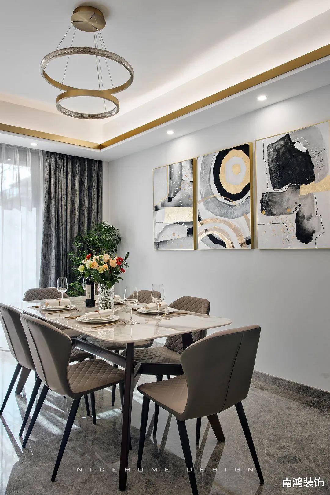 143㎡现代风排屋,灰色外壳下的精致与舒适