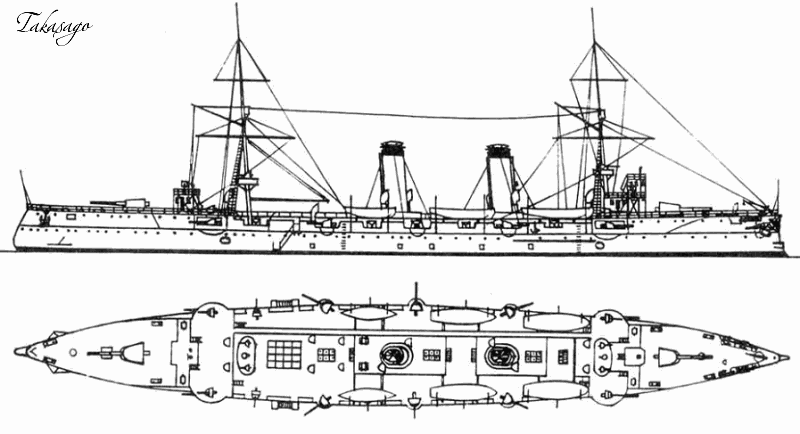 吉野号的准同级,高砂号巡洋舰 - 历史资讯(主打网)