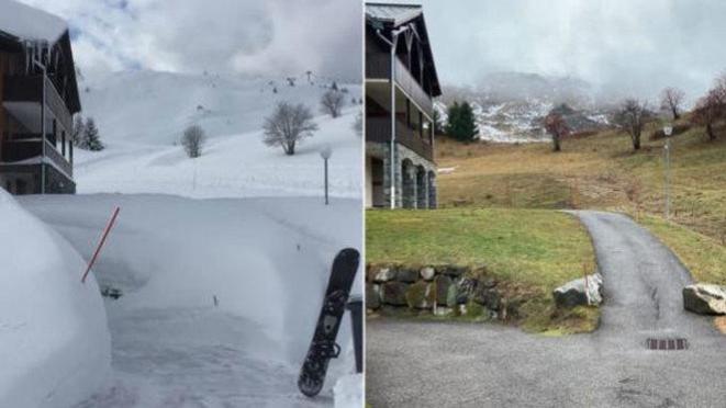 欧洲|欧洲滑雪胜地因无雪而关闭