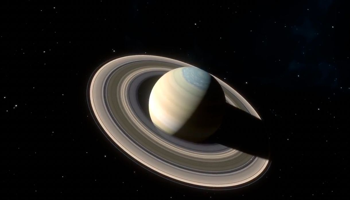 如果将土星放置在巨大的海洋上,它能漂浮起来