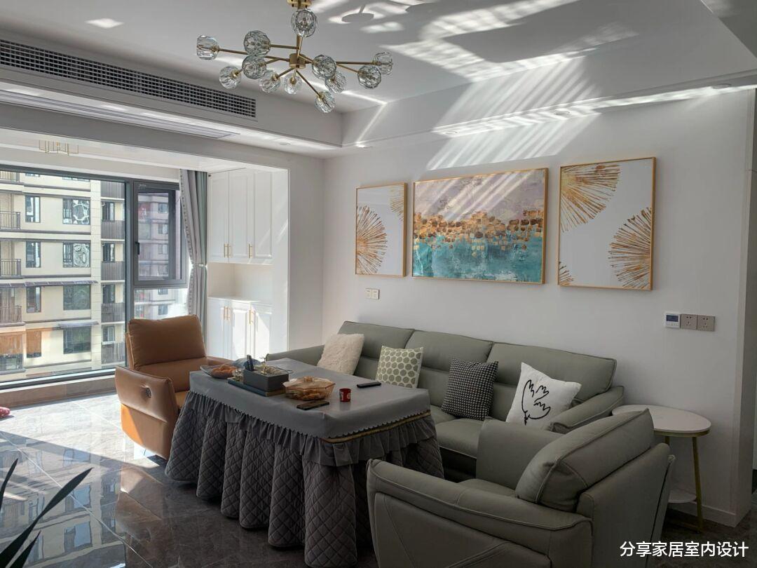 过春节乔迁新居,全屋属于比较流行的装修,非常满意 分享一下!