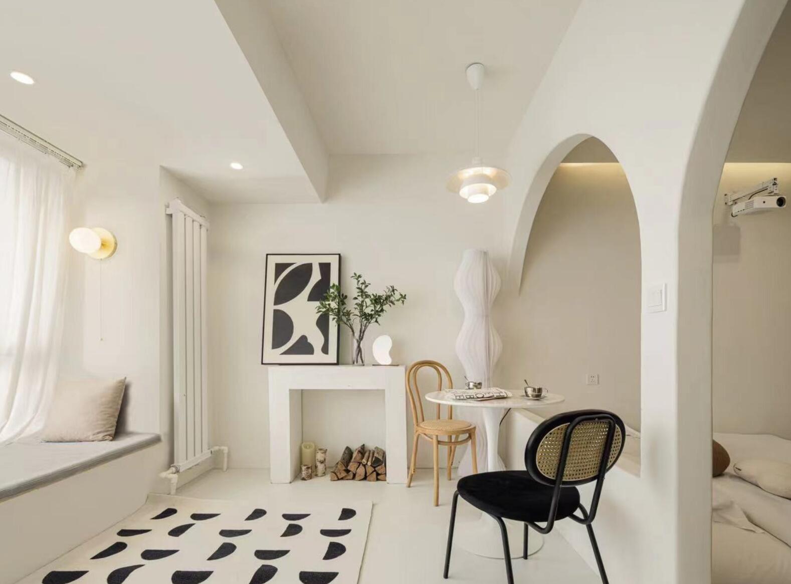 她35㎡小家，堪称“设计榜样”！全屋赏心悦目，真让人羡慕