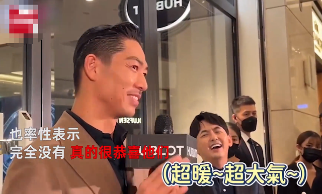 林志玲|林志玲老公出席活动引尖叫，梳油头凹造型太帅气