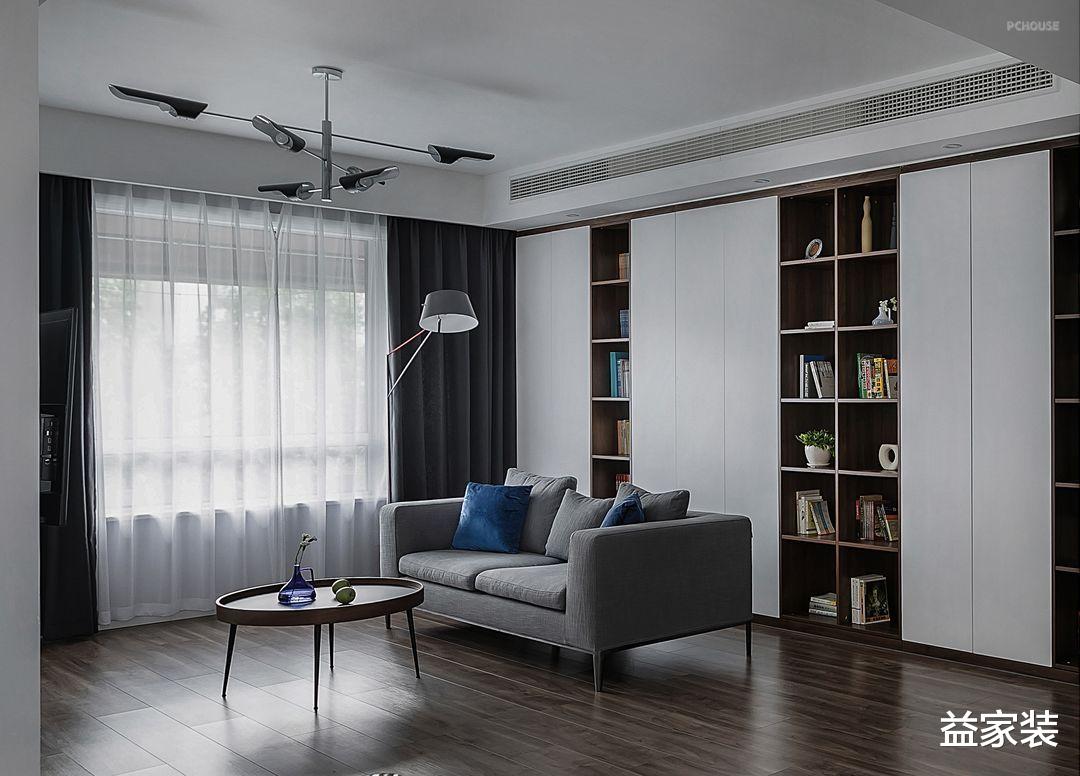 大气简约的公寓,沉稳内涵的现代风格,相得益彰的住宅搭配