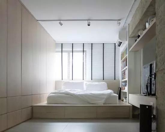 现在居然流行这样的地台床?前卫又时尚,榻榻米有些落伍啦