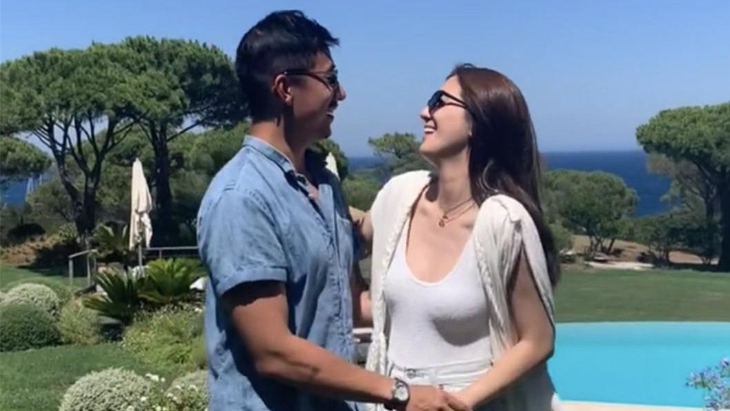 施伯雄|吴千语正式晒照官宣恋情！搂百亿富三代太甜蜜，已获男方家人认可