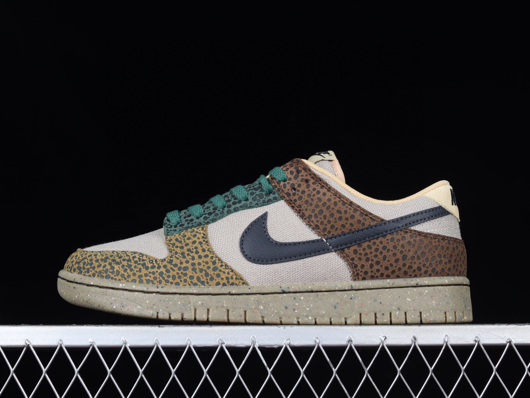 Nk Dunk Low \"Safari\" 石斑纹 SB复古休闲板鞋