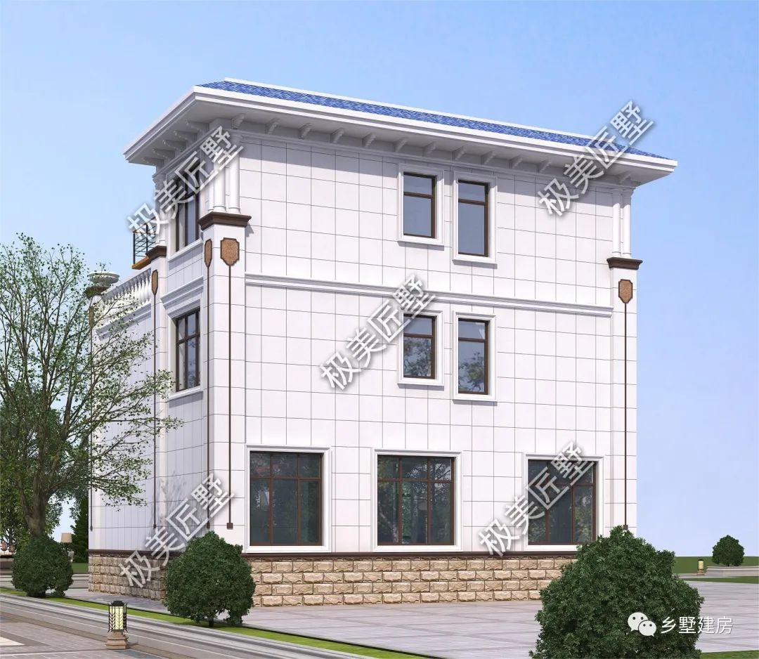 占地110平3层别墅这样建,外观好看居住舒适,看过的都说好