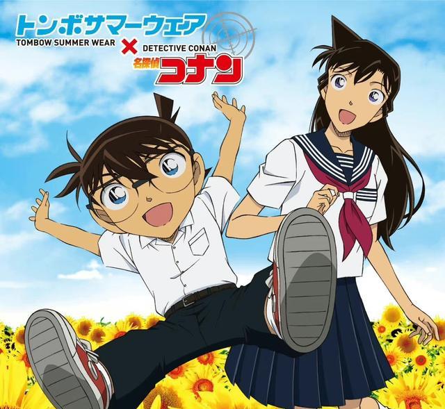 柯南|名侦探柯南官方海报上热搜，结婚造型的新兰柯哀同框，CP粉沉默了