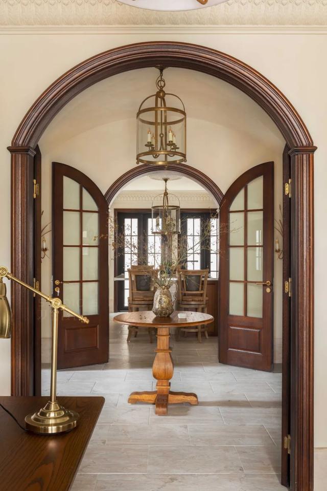 320㎡美式混搭别墅,华丽端庄的设计,高级档次而大方