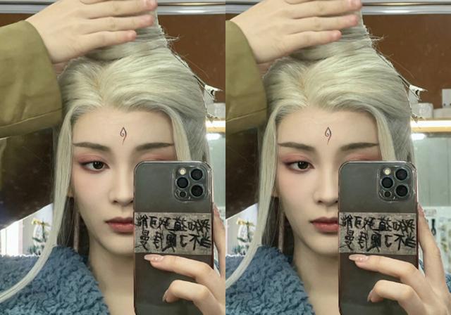 白梦妍|《长月烬明》邓为白衣路透，罗云熙战损妆不错，白鹿造型有氛围感