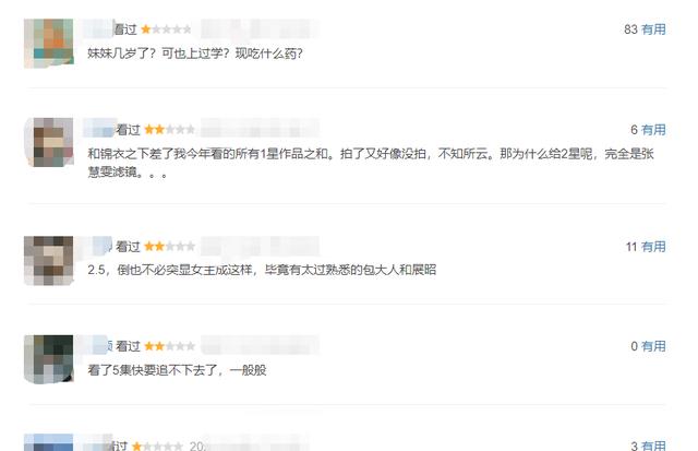 一片冰心在玉壶|精品倒不多，烂剧年年有！《一片冰心在玉壶》被观众刷满一星差评