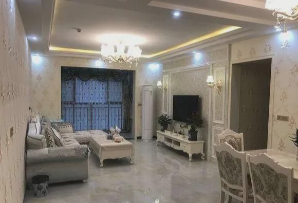 晒晒30多万装修的新房,客厅很显档次,邻居看过都赞叹不已