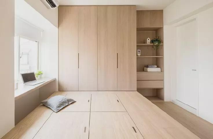 榻榻米搭配书房、衣帽间、茶室、儿童专属区,效果绝了