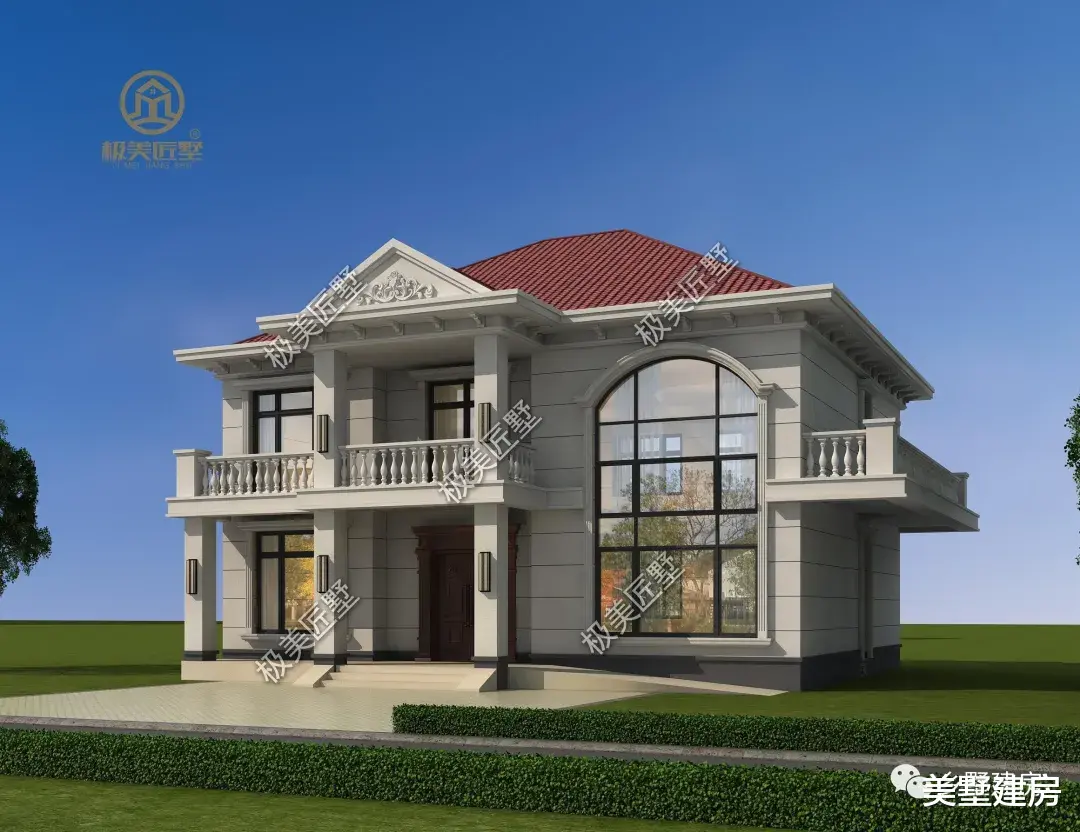 ?农村实用的二层小别墅,精致耐看不过时,回家建一栋,脸上倍有面!