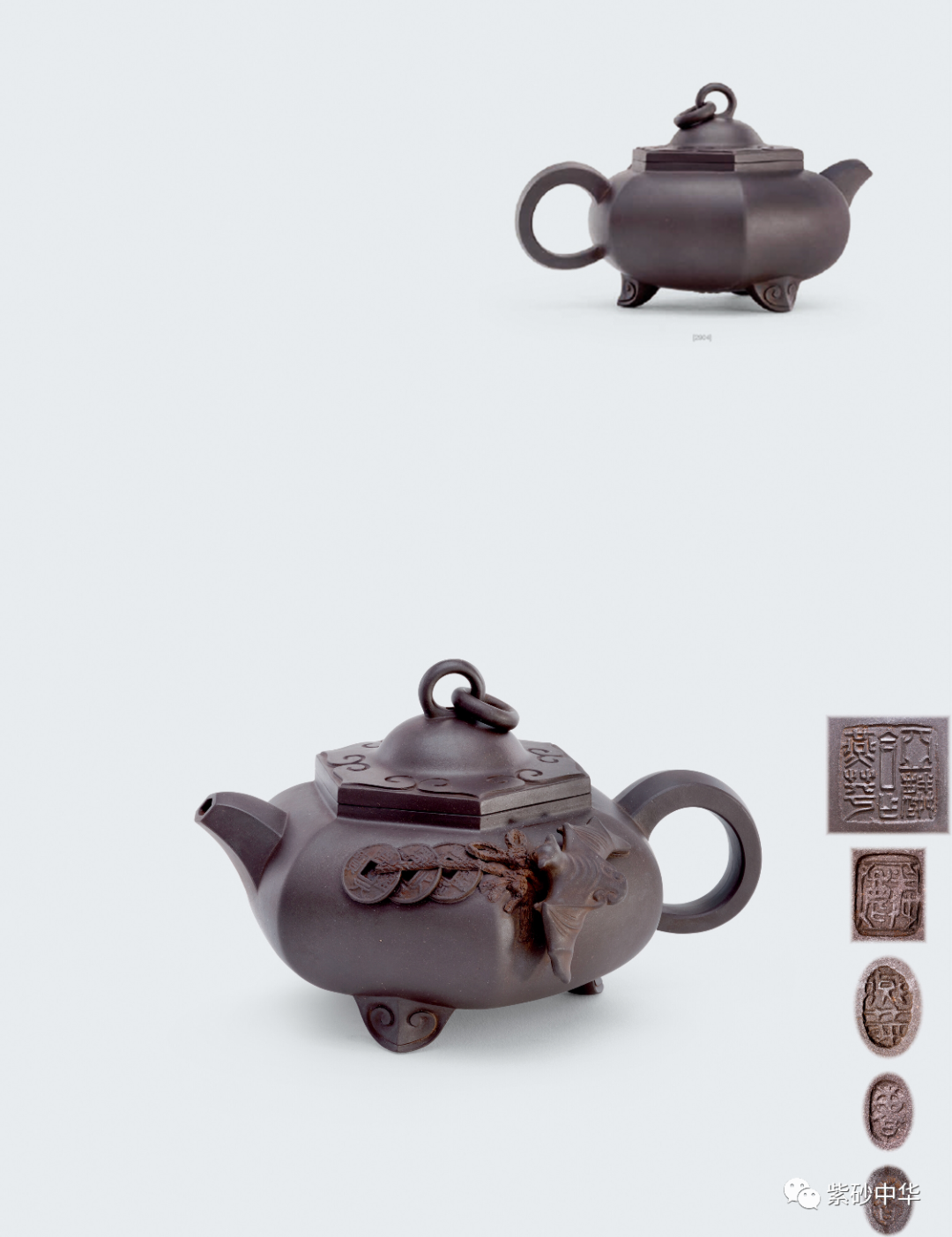 紫砂|成交价 | 中国嘉德2022春拍 - 紫泥菁英 ? 紫砂古器与近现代臻品