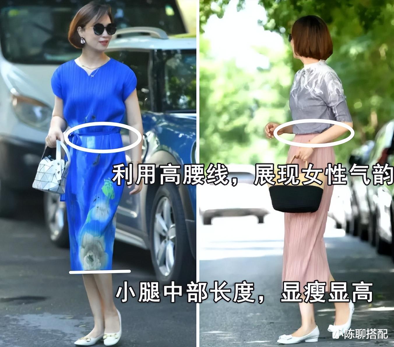 短发 这才是50+女人最气质的形象：裙子要选长、发型要选短，优雅知性