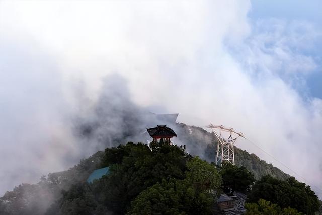 济源王屋山|云端“海市蜃楼”惊现济源王屋山天坛峰