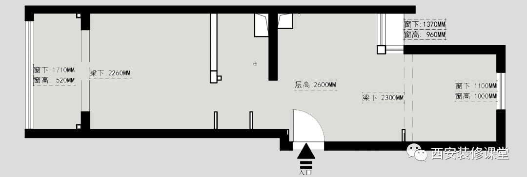 50㎡一室时尚装修,两人住刚好