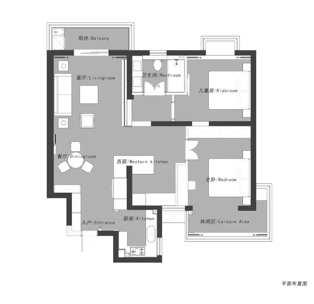 115㎡浪漫法式新房，网友说：一看就是一个没有孩子的家庭啊