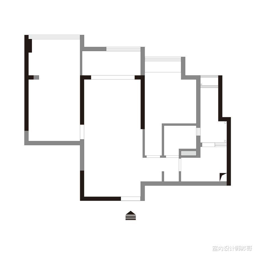 北欧的浪漫在这里散开,三口之家也能小清新,绝不是单纯的留白