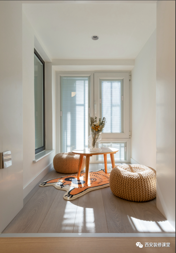 90㎡两室婚房,客卧互换成就开放厨房