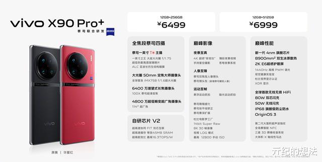vivo x|购机前须知：一张图看懂vivo X90系列的不同之处