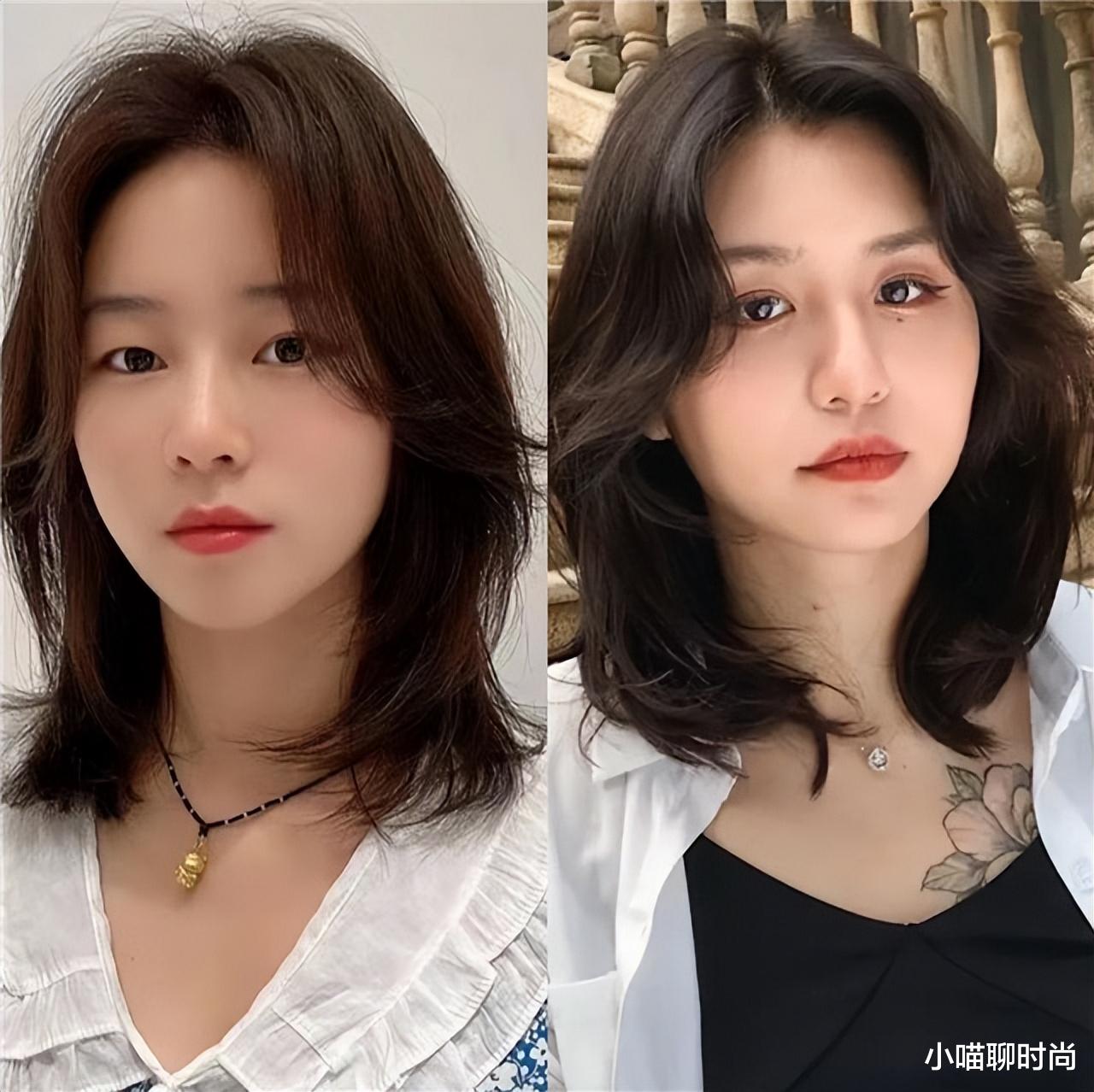 穿衣搭配 今年“锁骨卷”火了!40岁的你不烫一个,都不知道有多洋气减龄!