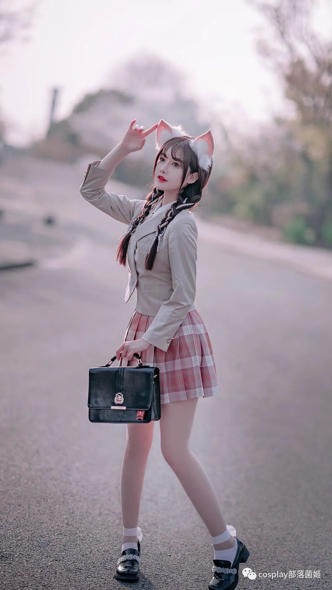 |JK:樱花里的美人儿