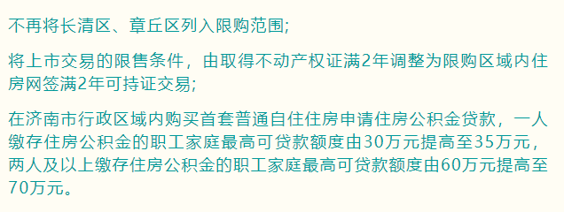 购房置业|济南楼市二度“松绑”，这个“大招”够大吗？